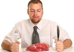 Regras para adherirse a unha dieta de carne de proteína